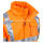 Men's Waterproof High-Visibility Orange Work Jacket